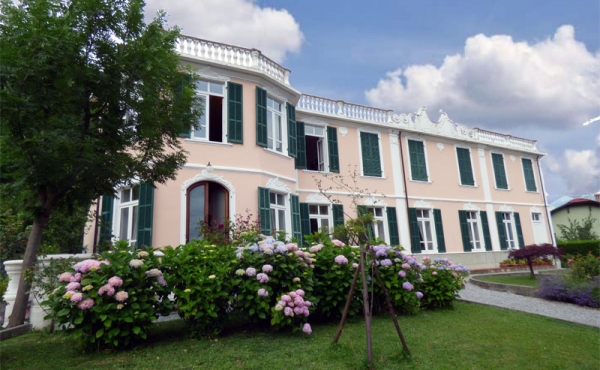 Villa liberty convertita in ristorante e residenza privata