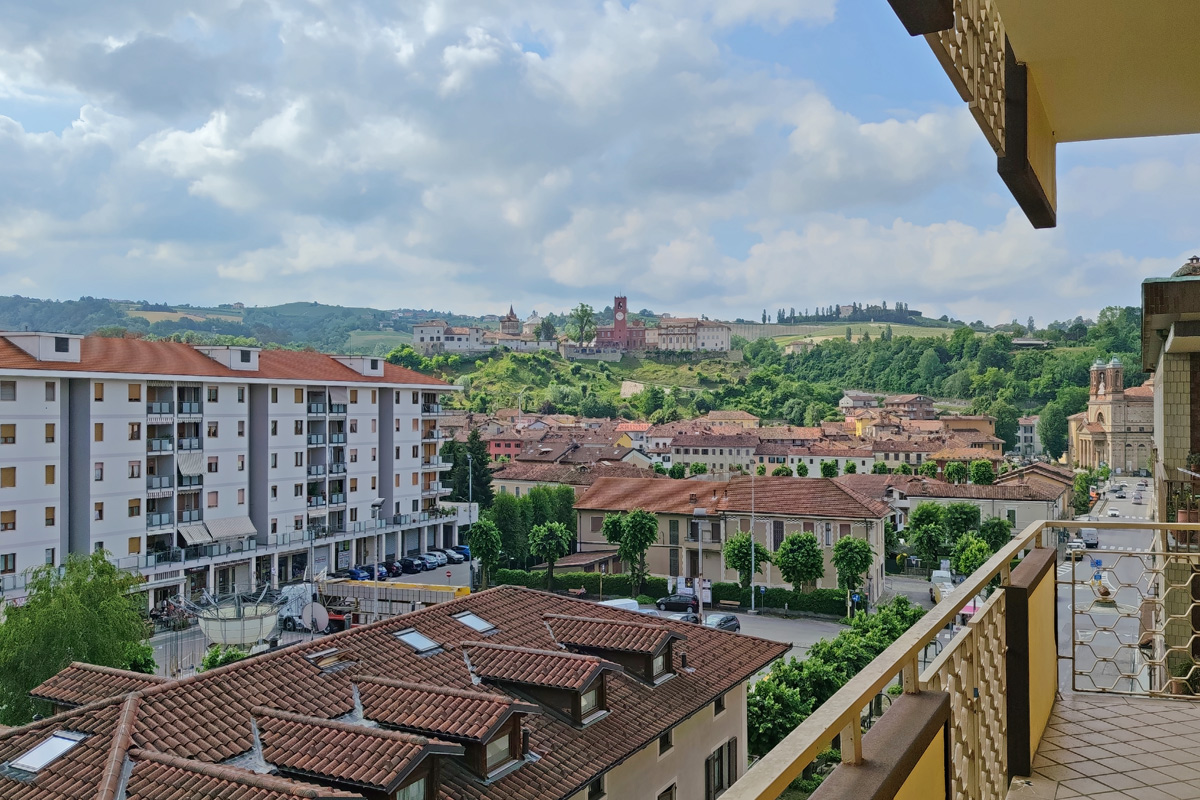 vista dal balcone